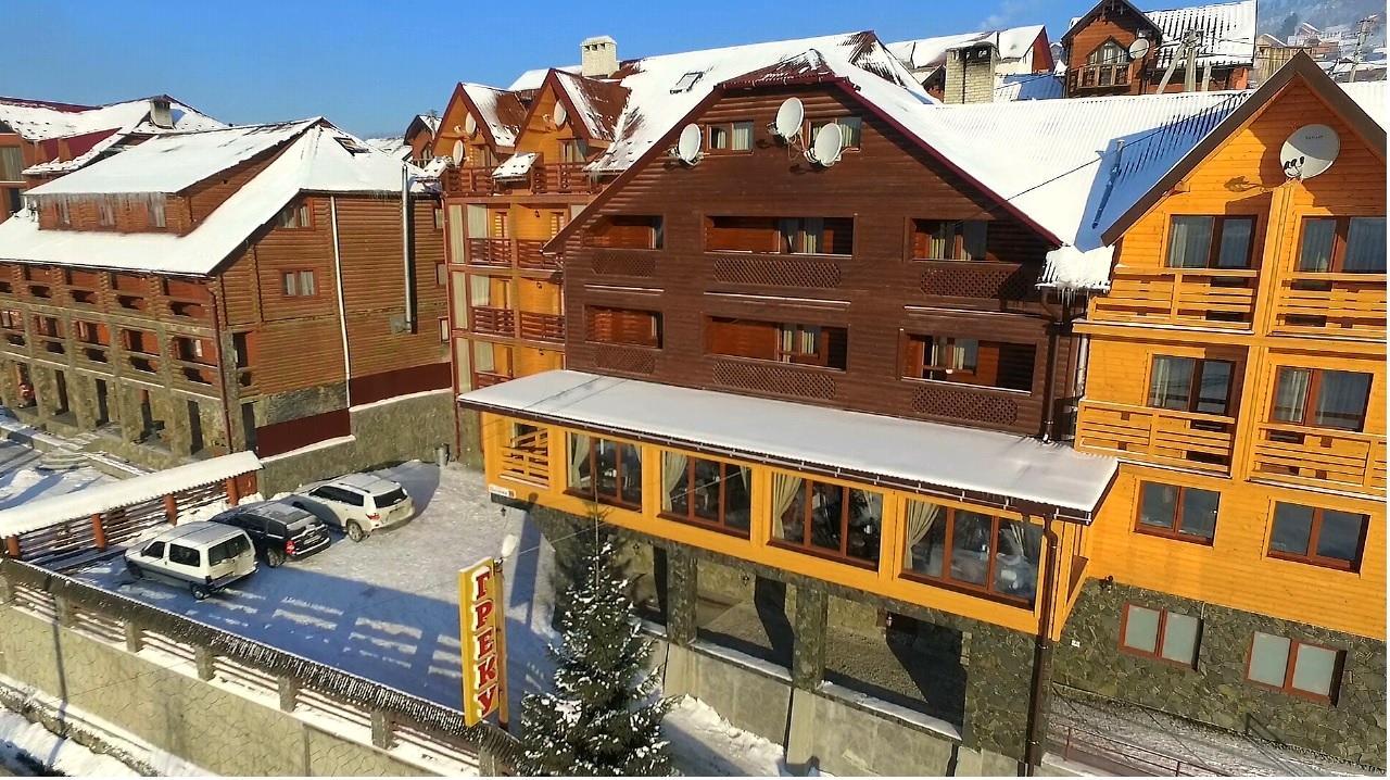 Greku Hotel Bukovel Exterior photo